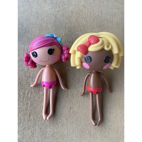 Lalaloopsy Dolls full size 13” lot Of 2 African American And Red Head  Undressed - Picture 7 of 7
